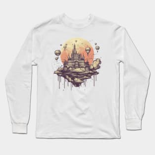 A flying castle Long Sleeve T-Shirt